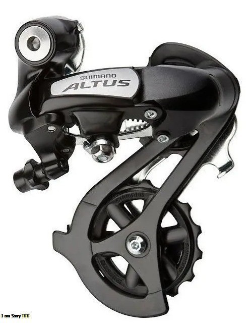 Câmbio altus M-310 8 velocidade atende kassete 11 x 34 dentes