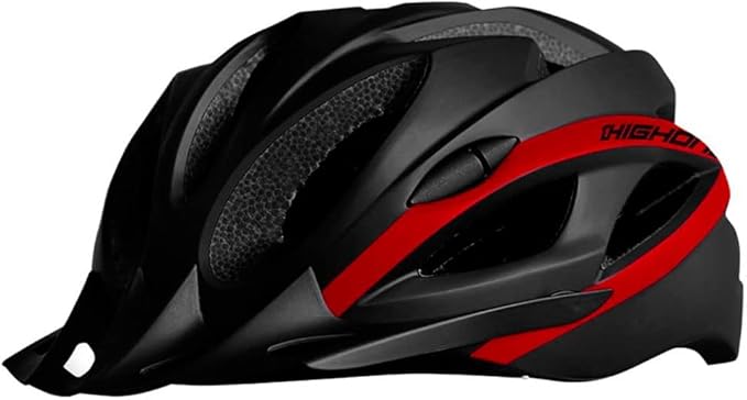 Capacete Ciclismo High One Win com Pisca Led Bicicleta Mtb Speed